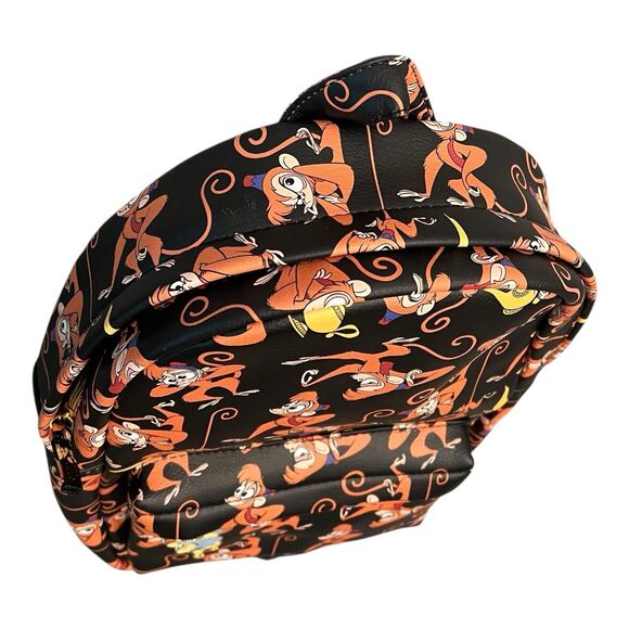 Disney Aladdin Abu Monkey Mini Backpack Black Print Genie Magic Lamp main image 6